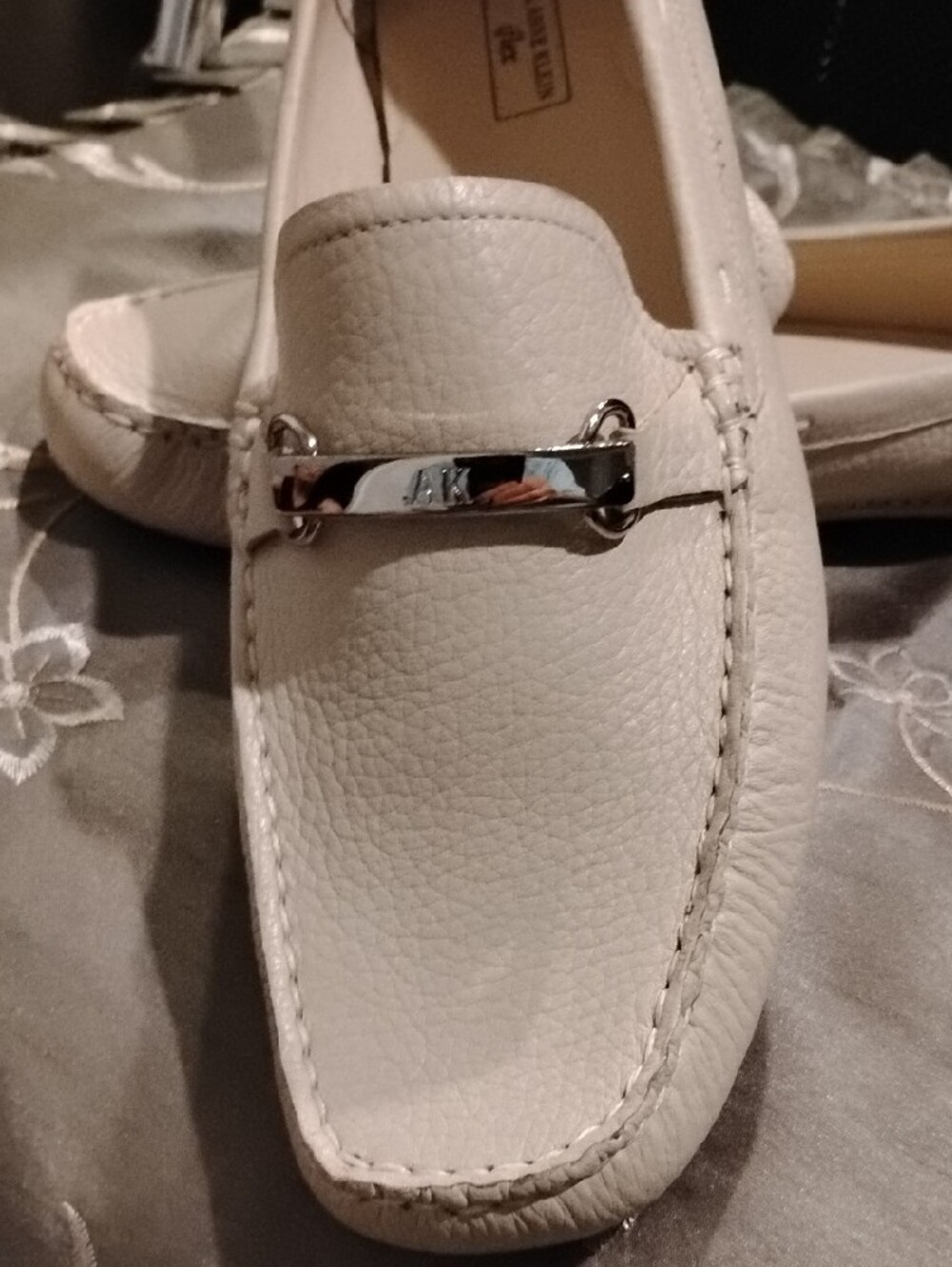 Elegant Anne Klein Leather Loafers New Size 11 - Picture 4 of 5